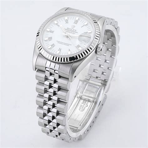 rolex dial 68008 white roman|Rolex Datejust 31mm White Roman dial 13/68008 .